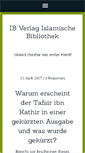 Mobile Screenshot of ibverlag.de