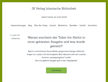 Tablet Screenshot of ibverlag.de